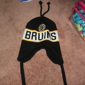 Boston Bruins Old Time Hockey Knitted Hat